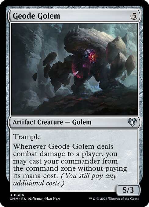 Geode Golem - Foil