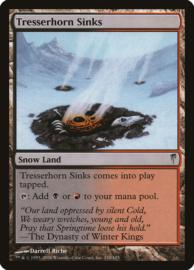 Tresserhorn Sinks - Foil