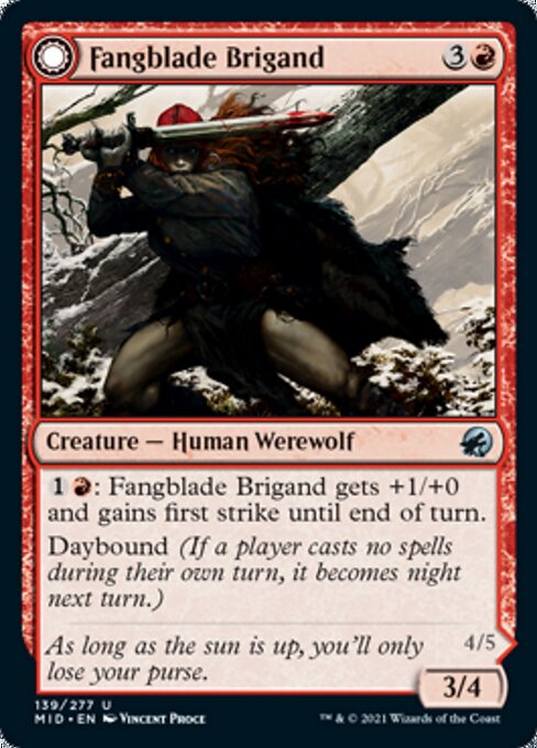 Fangblade Brigand - Foil