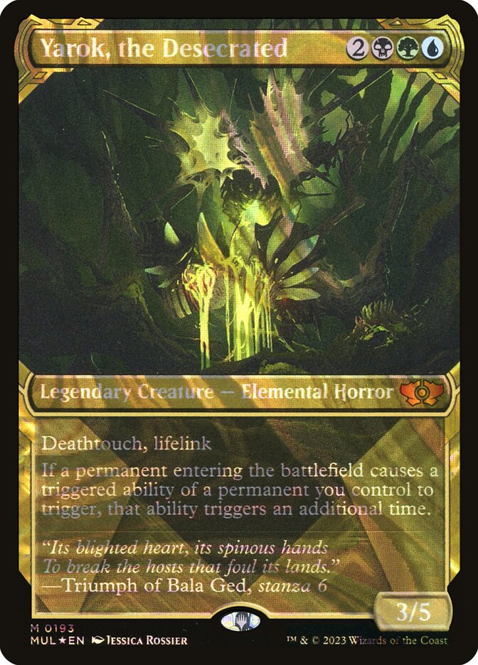 Yarok, the Desecrated - Halo Foil