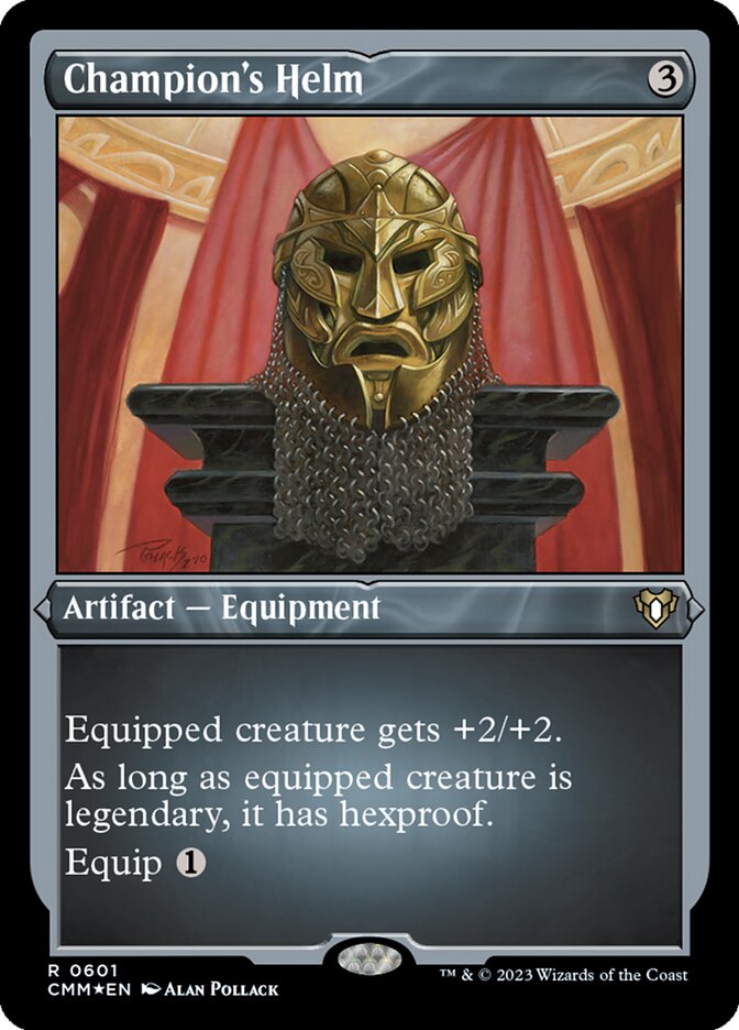 Champion's Helm - Foil-Etched