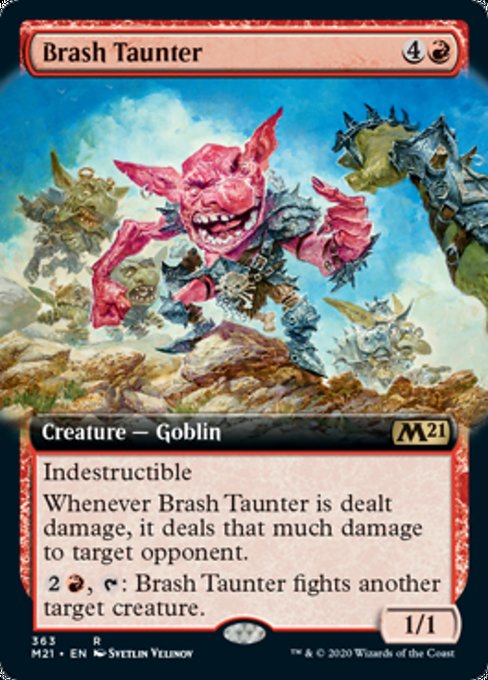 Brash Taunter - Foil