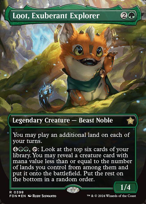 Loot, Exuberant Explorer - Mana Foil
