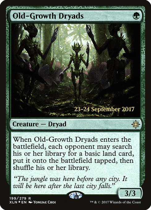 Old-Growth Dryads - Foil - Prerelease Promo