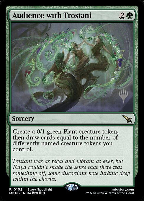 Audience with Trostani - Foil - Promo Pack