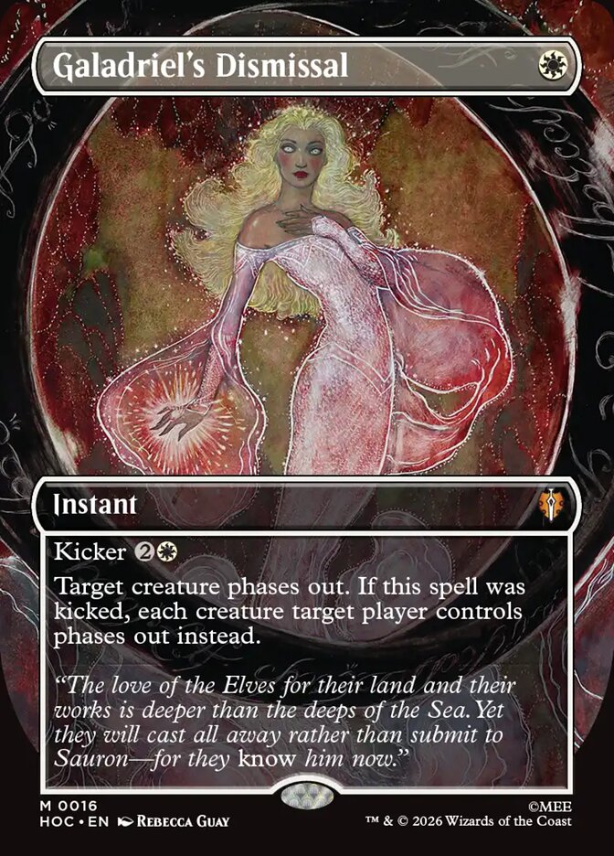 Galadriel's Dismissal - Foil