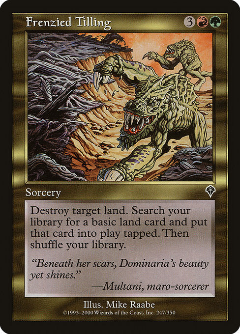 Frenzied Tilling - Foil
