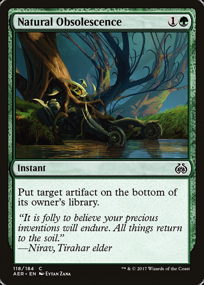 Natural Obsolescence - Foil