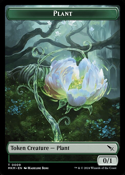 Plant Token (MKM) - Foil