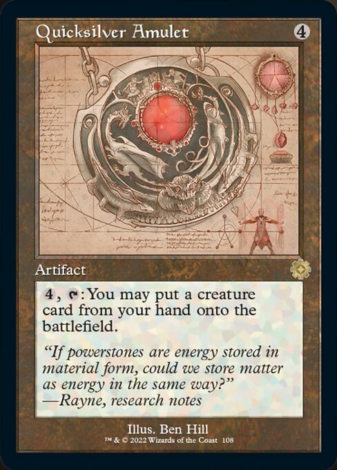 Quicksilver Amulet - Foil