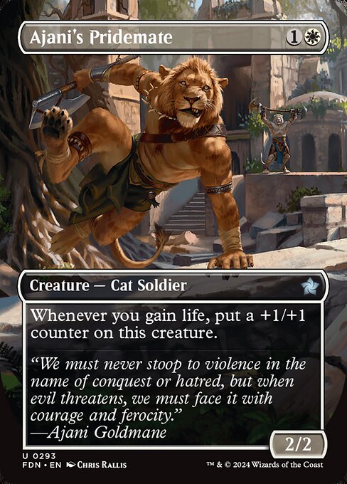 Ajani's Pridemate - Foil