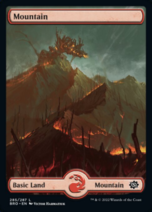 Mountain (285) - Full Art Foil