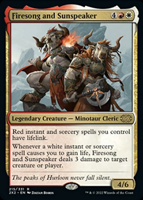 Firesong and Sunspeaker - Foil