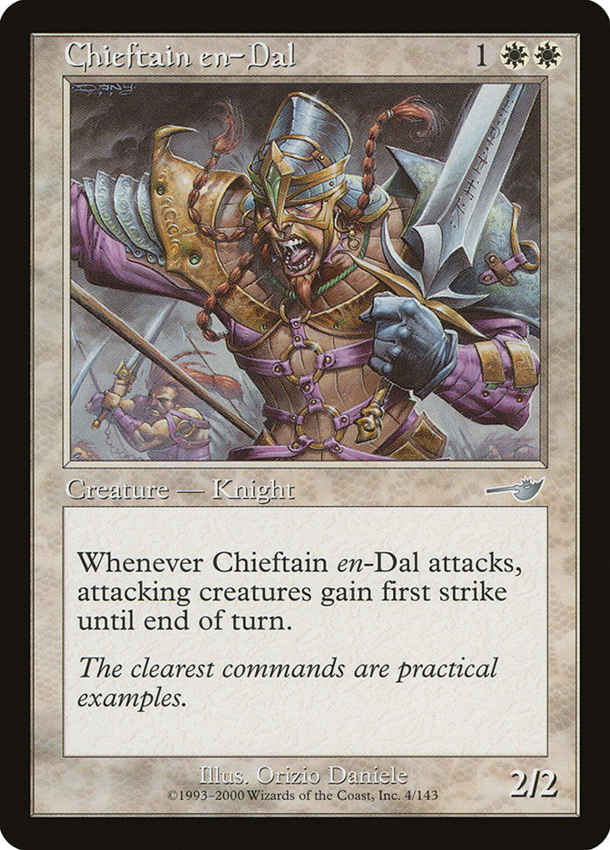 Chieftain en-Dal - Foil