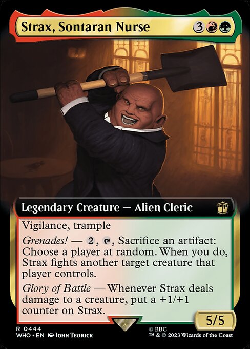 Strax, Sontaran Nurse - Foil