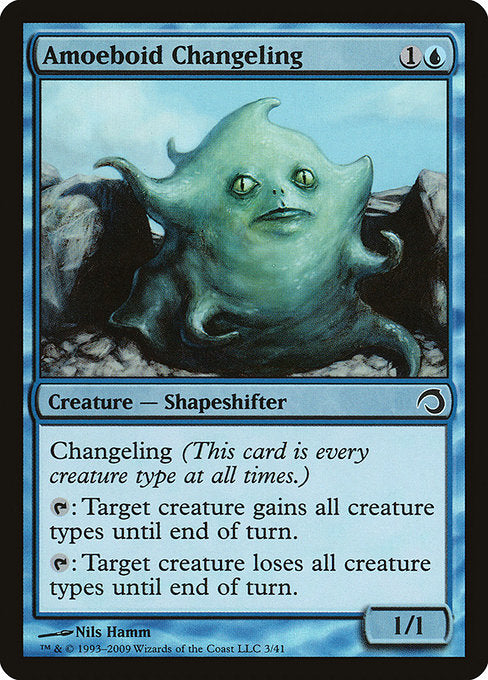 Amoeboid Changeling - Foil