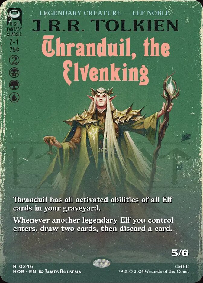 Thranduil, the Elvenking - Foil