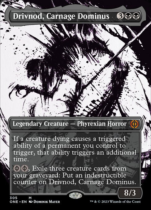 Drivnod, Carnage Dominus - Foil