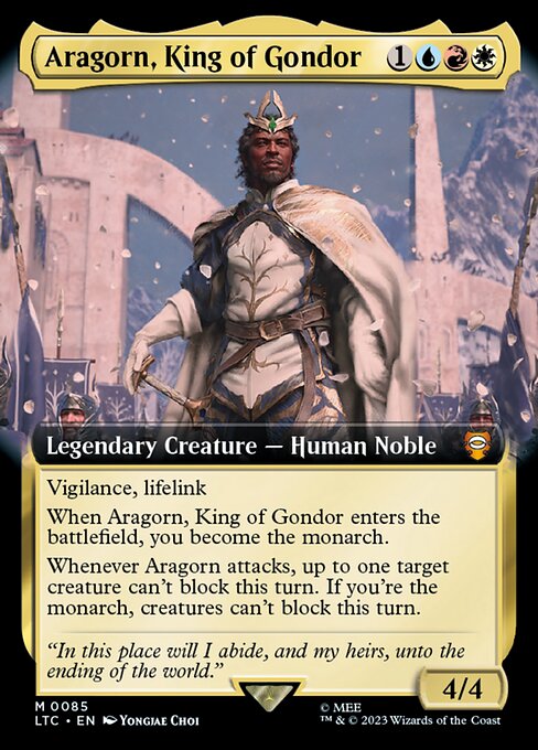 Aragorn, King of Gondor - Foil
