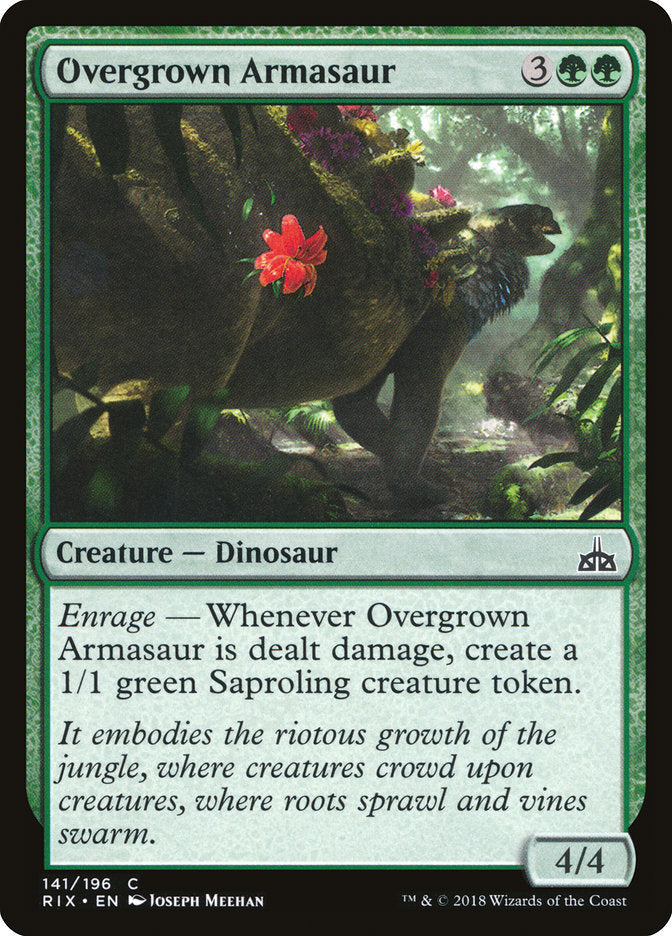 Overgrown Armasaur - Foil