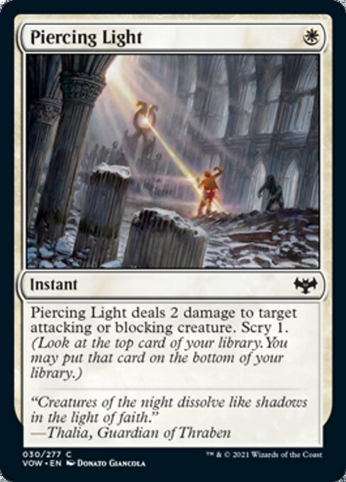 Piercing Light - Foil