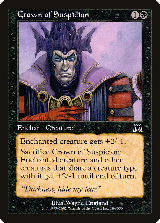 Crown of Suspicion - Foil