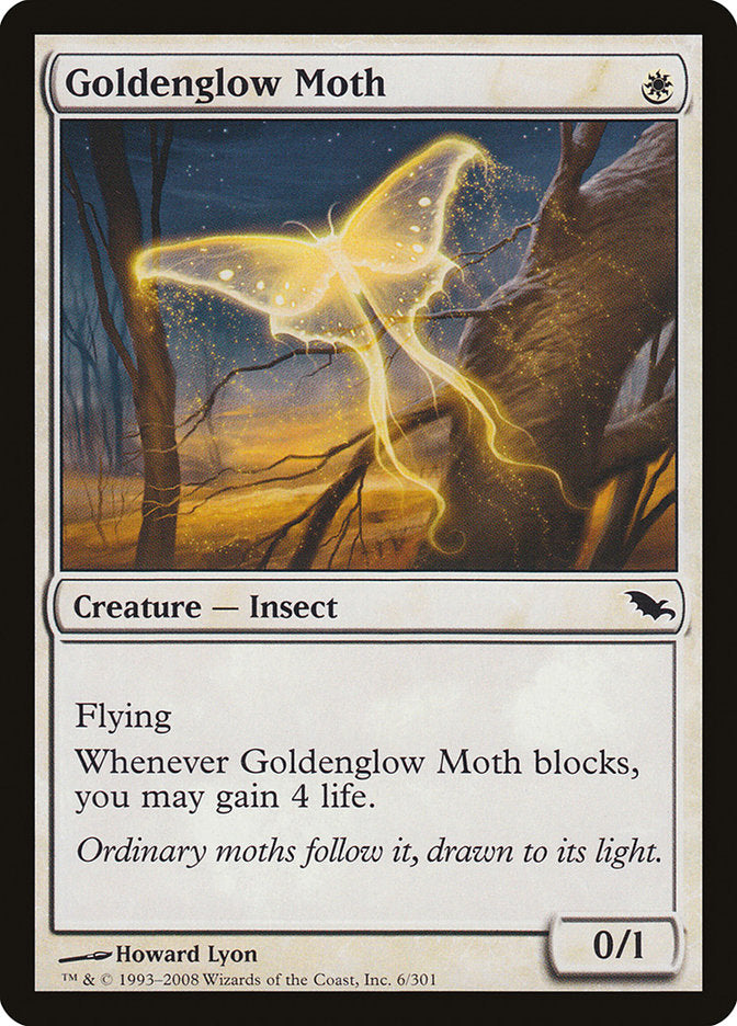 Goldenglow Moth - Foil