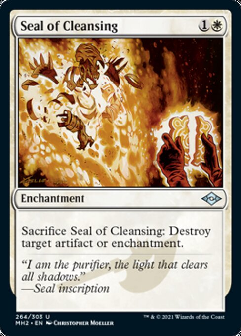 Seal of Cleansing - Foil-Etched