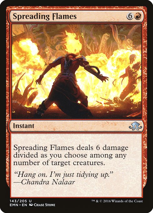 Spreading Flames - Foil