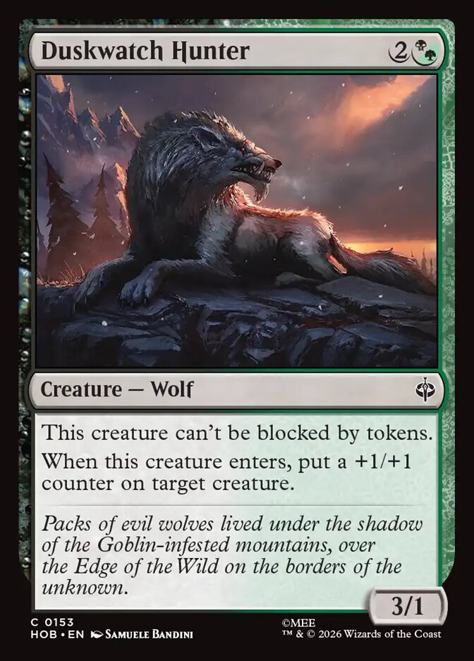Duskwatch Hunter - Foil