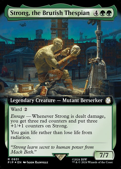 Strong, the Brutish Thespian - Surge Foil