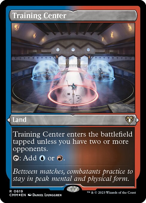 Training Center - Foil-Etched