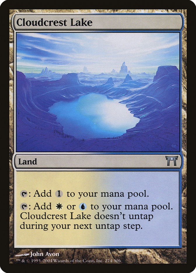 Cloudcrest Lake - Foil
