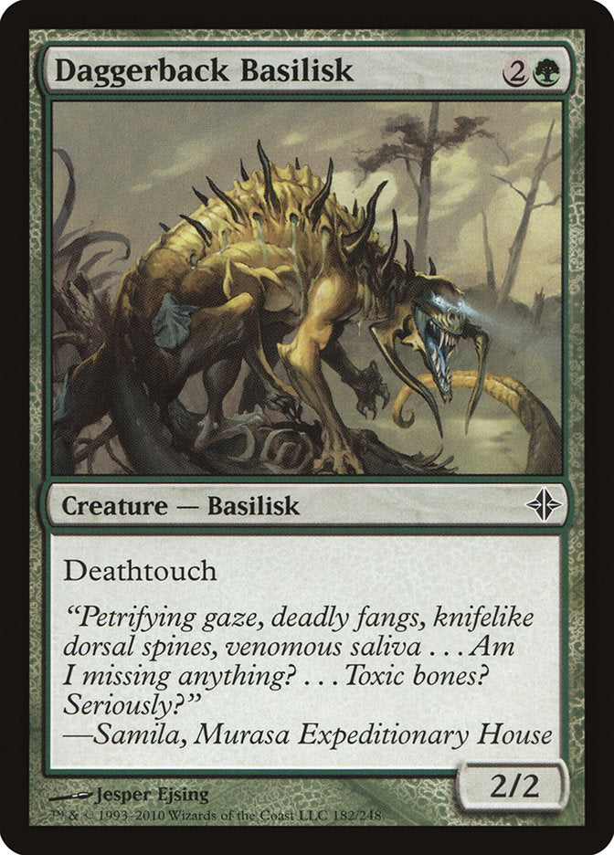 Daggerback Basilisk - Foil