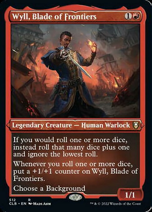 Wyll, Blade of Frontiers - Foil-Etched