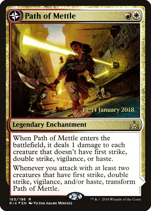 Path of Mettle - Foil - Prerelease Promo
