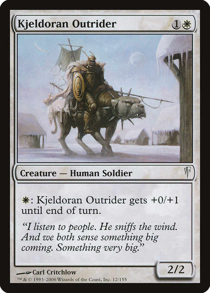 Kjeldoran Outrider - Foil
