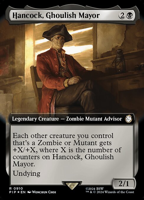 Hancock, Ghoulish Mayor - Surge Foil