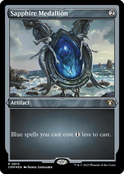 Sapphire Medallion - Foil-Etched