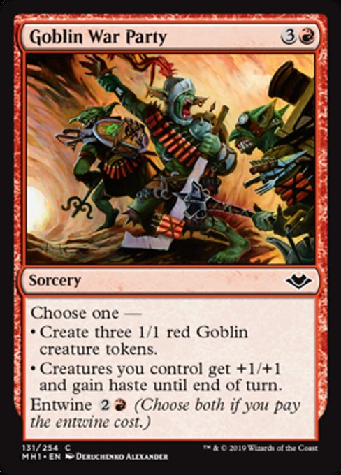 Goblin War Party - Foil