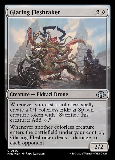 Glaring Fleshraker - Ripple Foil