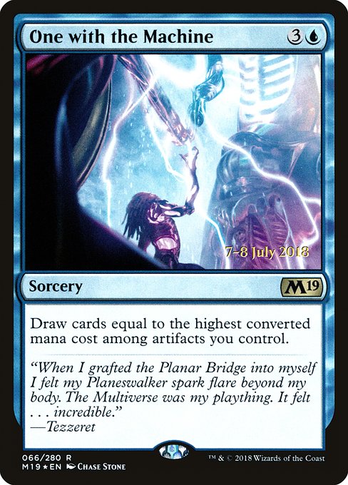 One with the Machine - Foil - Prerelease Promo