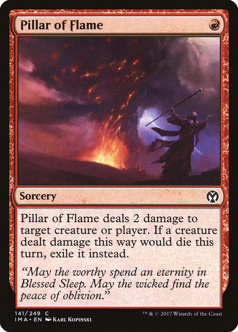 Pillar of Flame - Foil