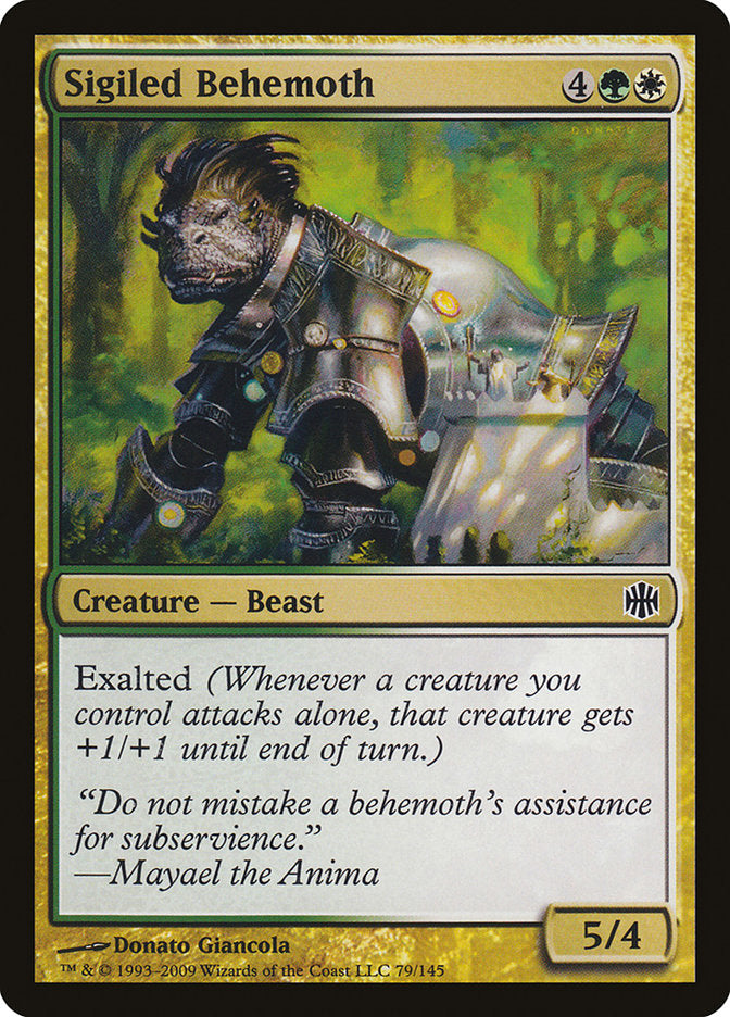 Sigiled Behemoth - Foil