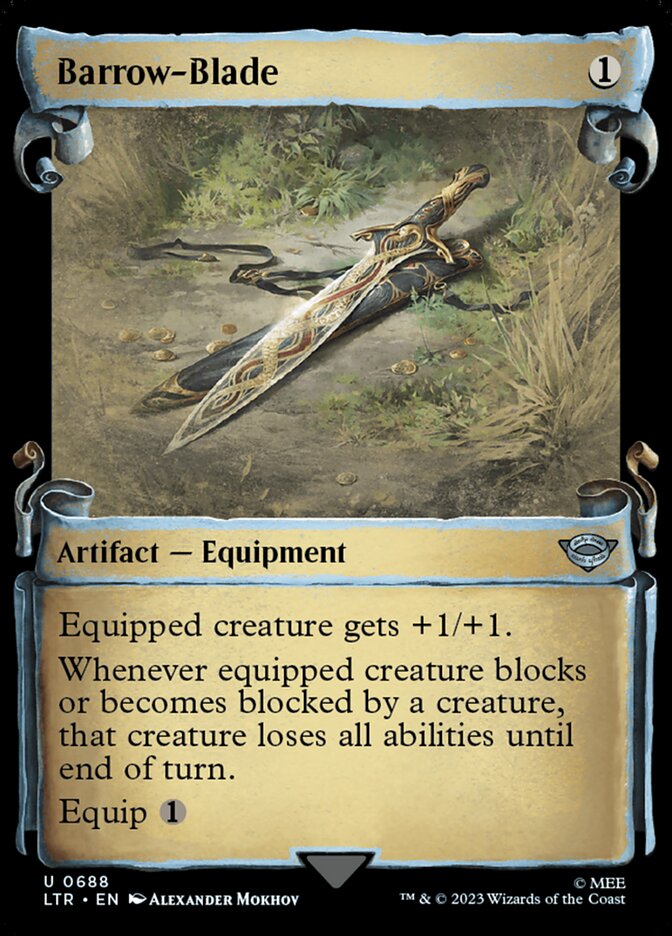 Barrow-Blade - Silver Foil