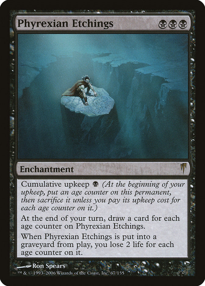 Phyrexian Etchings - Foil