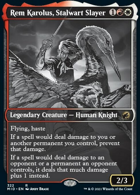 Rem Karolus, Stalwart Slayer - Foil