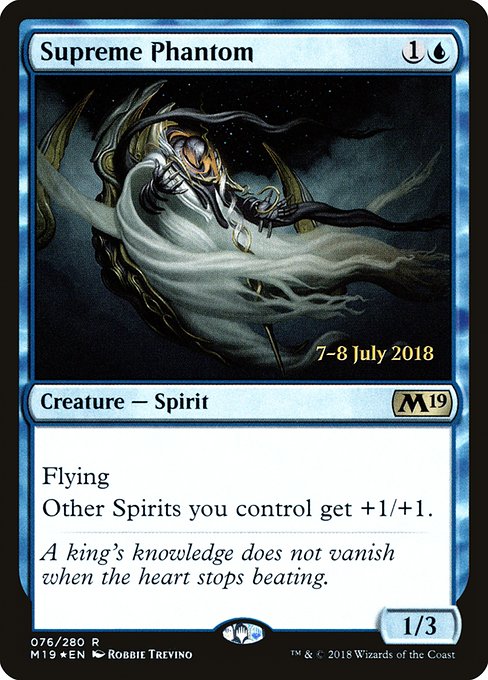Supreme Phantom - Foil - Prerelease Promo
