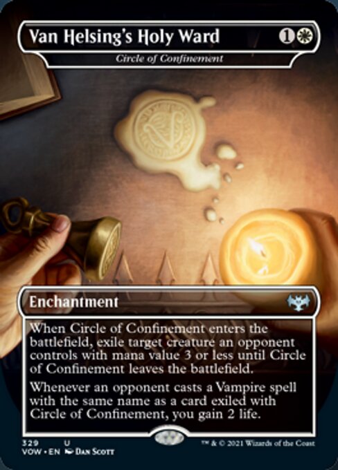 Circle of Confinement (Van Helsing's Holy Ward) - Foil