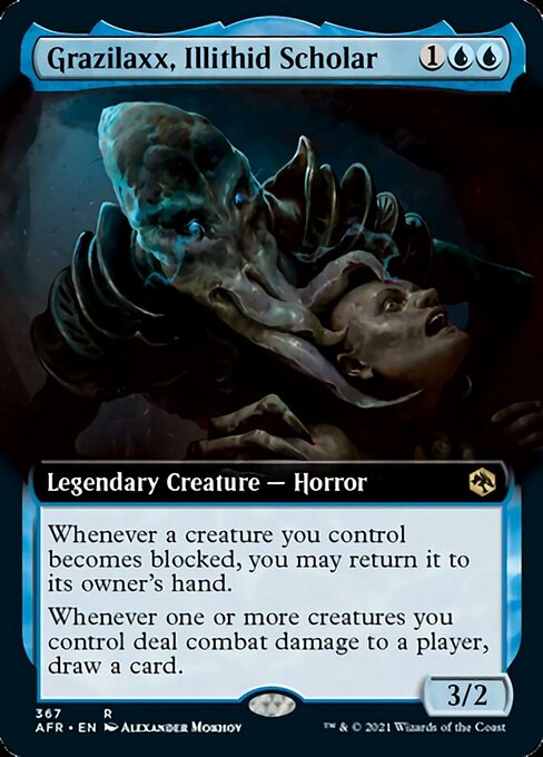 Grazilaxx, Illithid Scholar - Foil